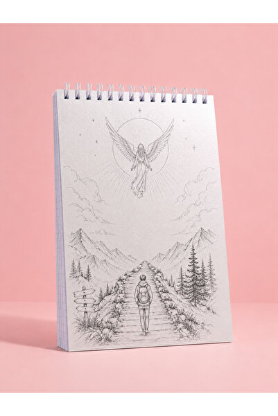 CoNotes Premium Cardboard Cover A5 Top Spiral 50 Sheets Lined Notebook