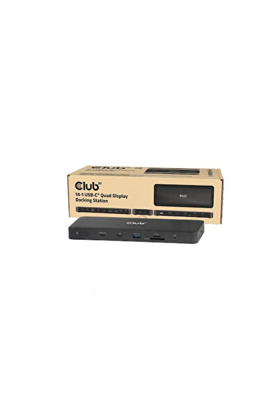 Other Club3D USB-C Σταθμός Σύνδεσης με 4K PD Ethernet Μαύρο (CSV-2540)