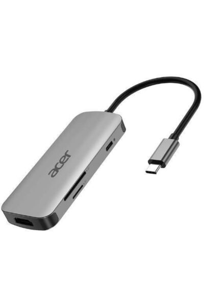 ACER Σταθμός σύνδεσης USB-C με HDMI και Power Delivery, Ασημί