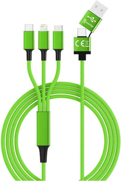 Other Smrter Hydra ULTRA Κανονικό Καλώδιο USB σε Lightning / Type-C / micro U...