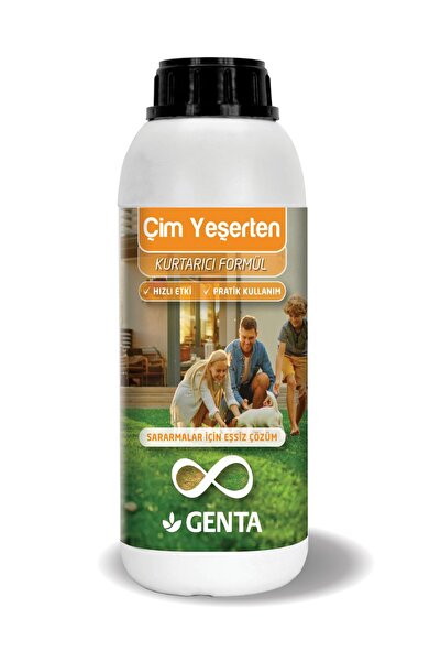 Genta Çim Yeşerten 1 Lt. - Sararma Önleyici Kurtarıcı Formül