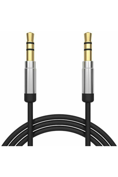 Blow Καλώδιο Jack 3.5mm Αρσενικό - Αρσενικό 3.5mm Μαύρο 1μ DM-270