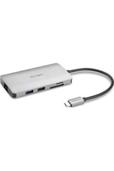 KENSINGTON UH1400P USB-C Σταθμός Σύνδεσης με HDMI 4K PD Ασημί