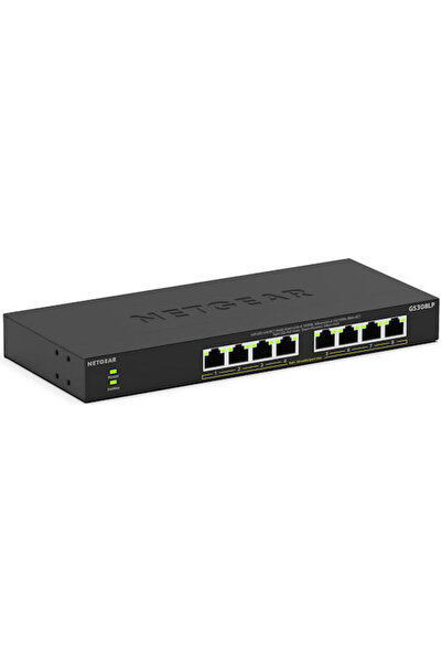 NETGEAR GS308LP Μη διαχειριζόμενος διακόπτης L2 PoE+ με 8 θύρες Gigabit Ether...
