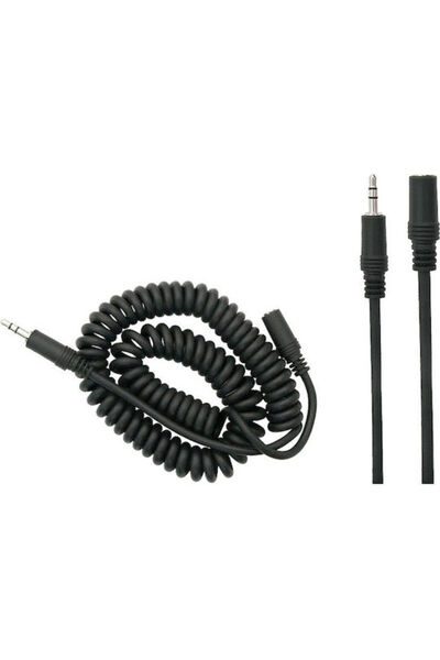 OEM Καλώδιο Jack 3.5mm, Αρσενικό 3.5mm - Θηλυκό 3.5mm, Μαύρο, 5μ, DM-1210