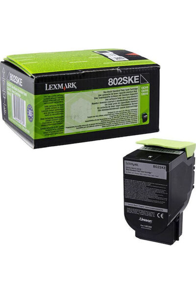 Lexmark 80C2SKE Γνήσιο Τόνερ Εκτυπωτή Λέιζερ Μαύρο Πρόγραμμα Επιστροφής
