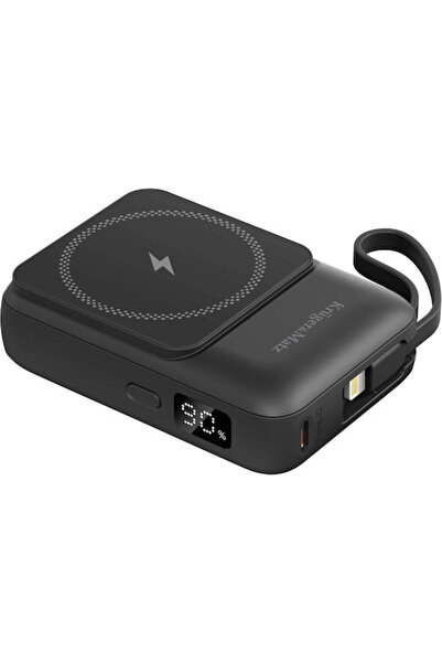 Lechpol MagSafe Power Bank 10000mAh 22.5W Μαύρο