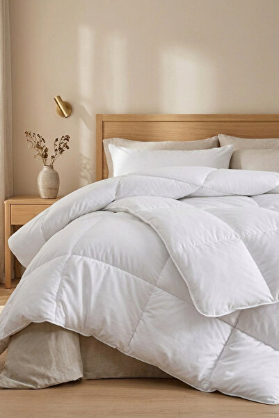 evdehome Tek Kişilik Pamuklu Yorgan Seti 155*215 cm+ Yastık 50*70 cm - Anti A...