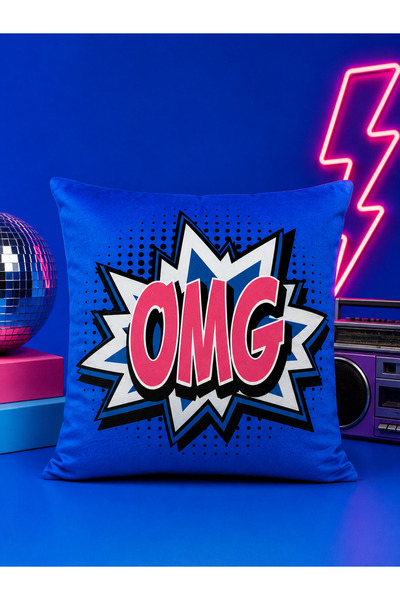 PİKKO HOME Pop!80S Collection Digital Printed Cushion Cover (Dkr)