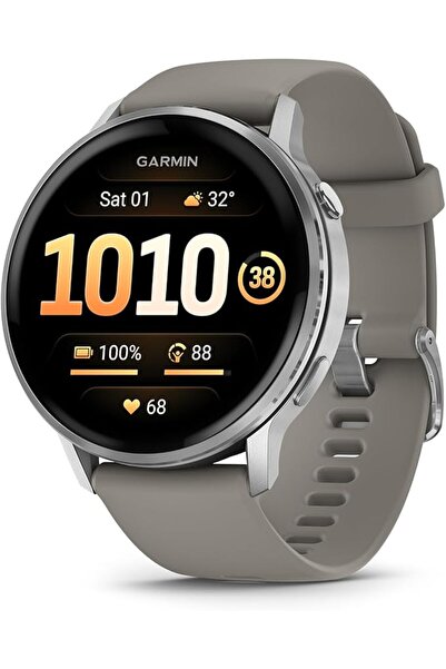 Garmin Venu 4 41mm GPS smartwatch AMOLED display LED flashlight lightweight m...