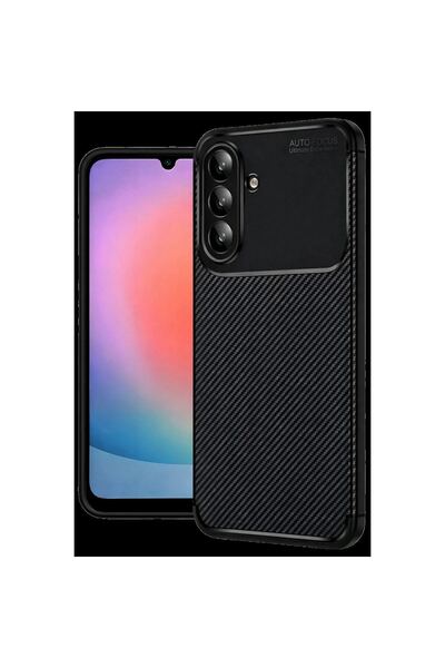 atastore2017 Newface Samsung Galaxy S26 Fe Auto Focus Carbon Cover - Black