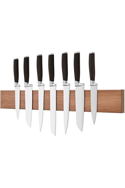 THMINS Magnetic Knife Strips, 24 Inch Magnetic Knife Holder for Wall, Wooden ...