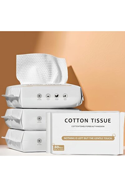 KASTWAVE Disposable Face Towels for Sensitive Skin | Biodegradable Dry Wipes,...