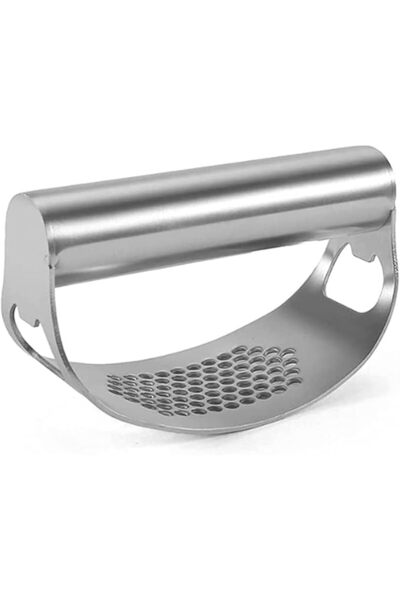 SWIUKPHE 304 Stainless Steel Garlic Press Rocker - 2 in 1 Professional Garlic...