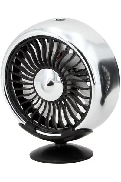 Generic USB Car Fan, 3 Speed 7 Blades Car Vent Fan with LED Lights, 360° Rota...