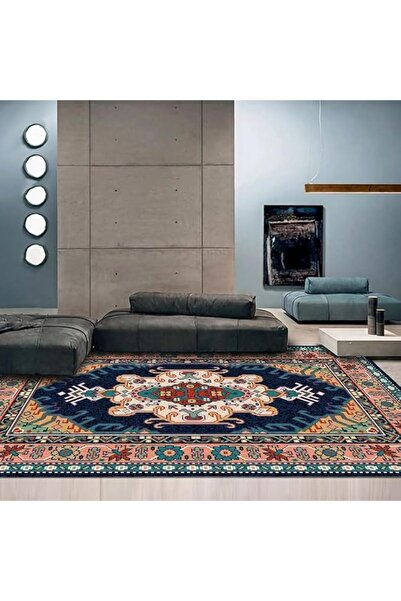 Forubar Boho Area Rugs for Living Room, Washable Persian Rug, Non-Slip Vintag...