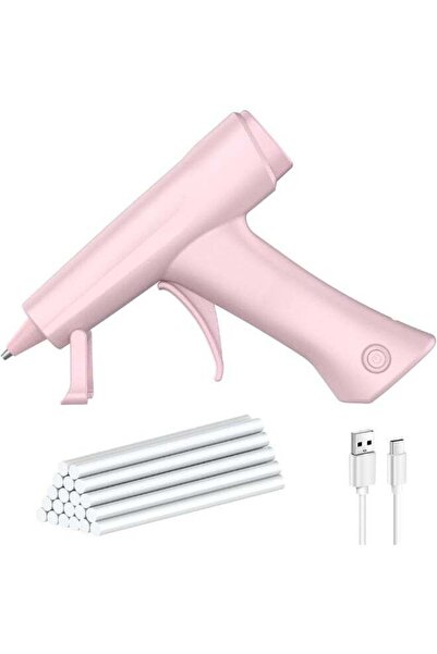 Arabest Cordless Hot Melt Glue Applicator,Fast Preheating,Rechargeable 2.6Ah ...