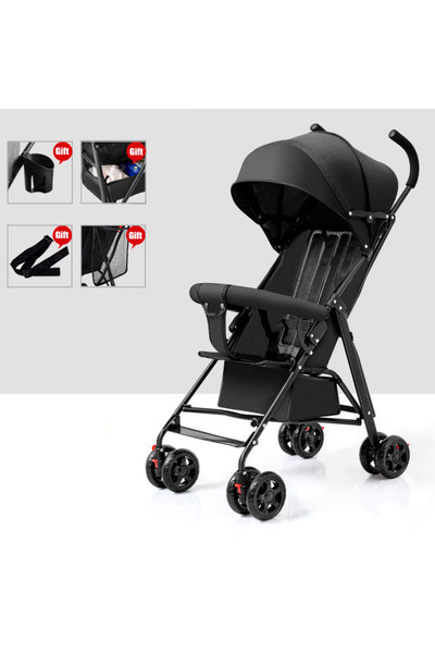 VUCATIN Lightweight Folding Stroller (Seat Only) | One-Hand Folding, Cabin-Fr...