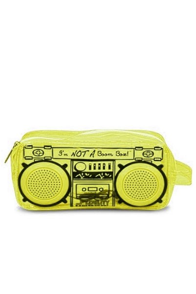 Generic Brand Geanta Le Boombox Doppler cu difuzoare galben Fydelity