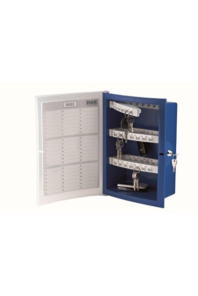 HAN Plastový panel pro 63 kláves, index - modrý, 260 x 148 x 340 mm