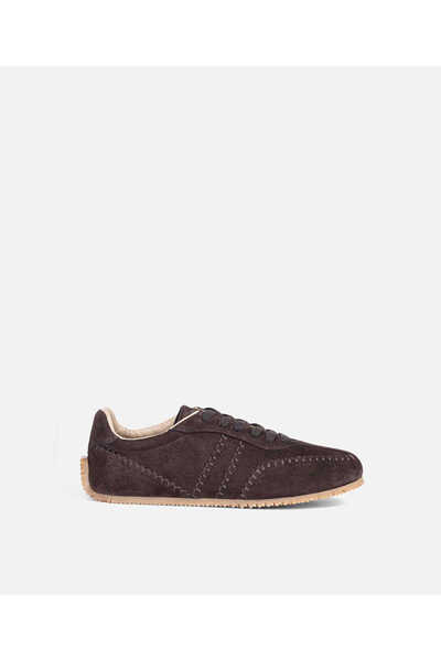 İpekyol %100 deri süet üst dikişli sneaker