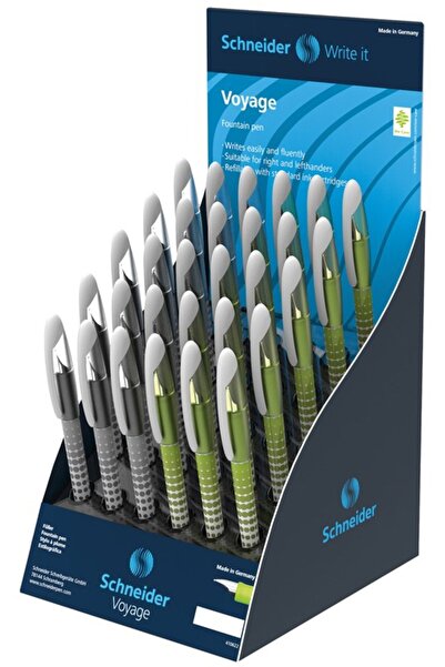 SCHNEIDER Sis Display Voyage, 30 Stilouri - (15 X S-161153, 15 X S-161154), N...
