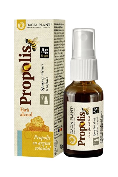 Dacia Plant Spray fara alcool cu Argint coloidal Calmotusin, 20ml