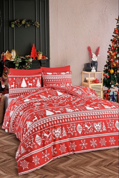 OEM Set de fețe de pernă + 2 fețe de pernă, 65% bumbac/35% poliester, 200x200...