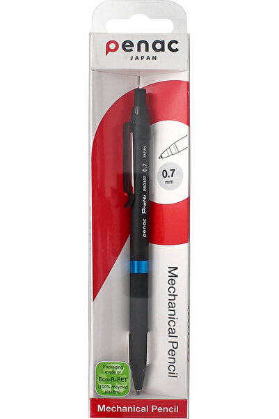 PENAC Profesionální mechanická tužka Protti Prd-107, 0,7 mm, kovové tělo, zas...