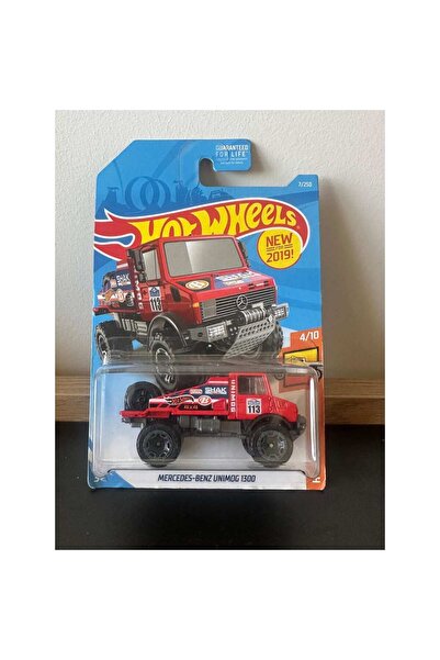 HOT WHEELS Merecedes Benz Unimog 1300 Kirmizi
