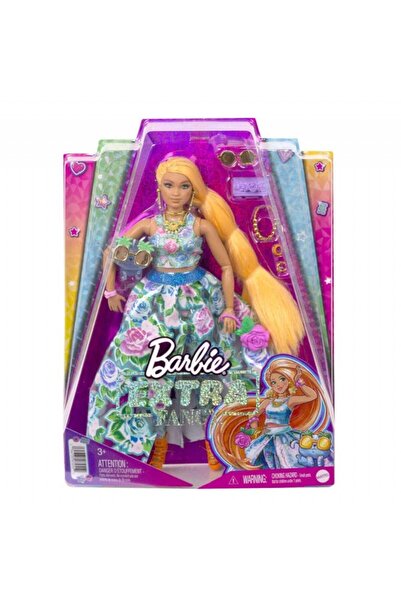 Barbie Extra Fancy Çiçekli Kostümlü Bebek HHN14