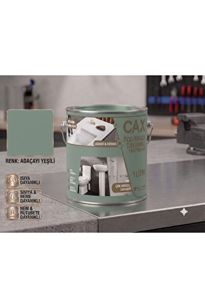 caxcolors CAX Dayanıklı Özel Yüzey Boyası 1 L - Su , Nem ve Isı Dayanımlı Fay...