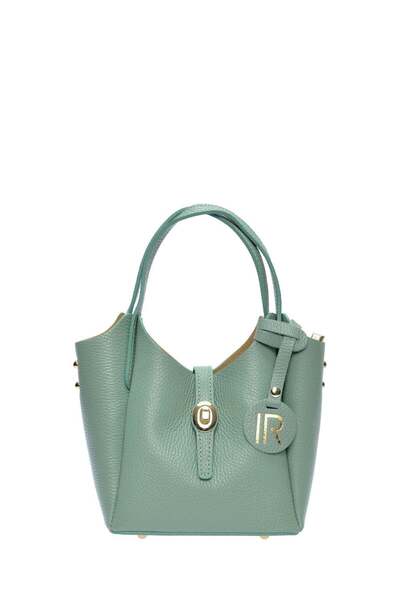 SimpleFind Isabella Rhea Geanta piele -Ariana-Verde menta,Geanta de mana piel...