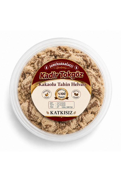 Kadir Tokgöz Sade Tahin Helvası 1000 g