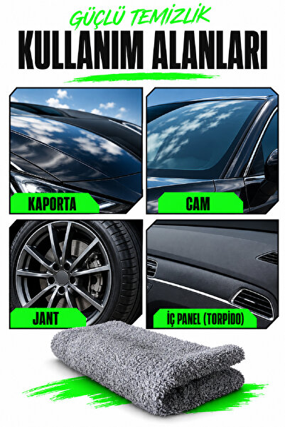 AutoFresh MİKROFİBER OTO TEMİZLİK BEZİ 40X40CM