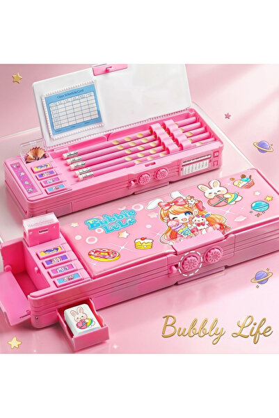 AYVİ STORE Password-Protected Pencil Case Multi-Functional Pen Holder Sanrio ...