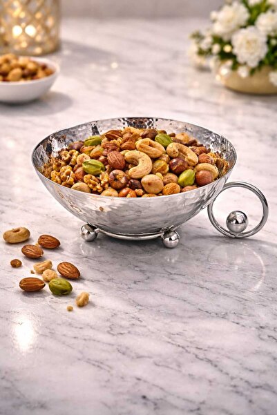 AP صحن مكسرات بو يد استل استيل