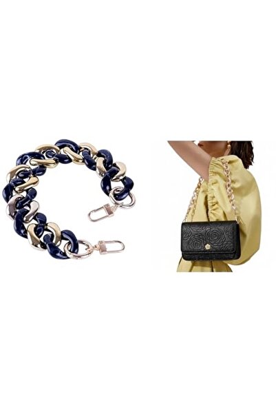 STARSTAR Resin chain tote strap 11.8" transparent acrylic DIY.