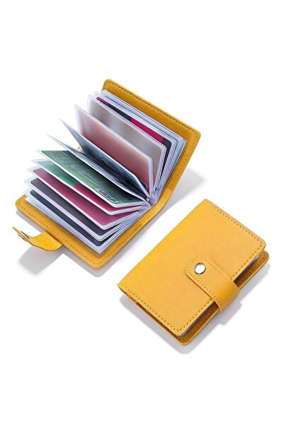 STARSTAR Card holder 11.5x2.5x8.5cm 26-slot RFID/NFC anti-theft PU.