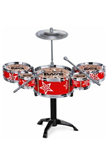 DRUM Kids 9-Piece Jazz Set | Musical Toy with Stand & Drumsticks