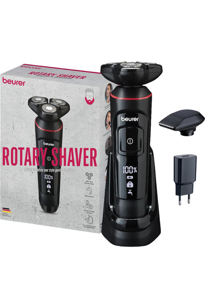 OtherMax Aparat de bărbierit electric pentru bărbați, aparat rotativ 360, rez...