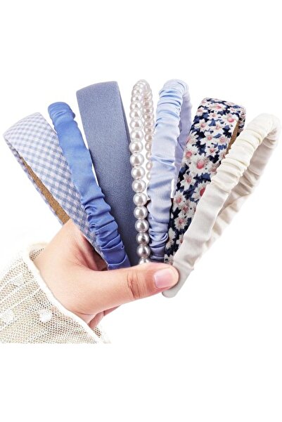 STARSTAR Headbands 7 styles floral bead retro non-slip women color-18.