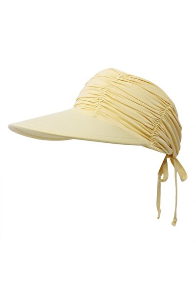 STARSTAR Sun hat 10cm brim 56-58cm open-top ponytail UV.
