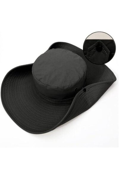 STARSTAR Unisex wide brim sun hat 62cm 12cm brim waterproof UV cowboy.