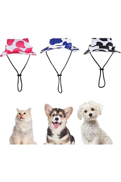 STARSTAR Dog Baseball Cap - 3 Adjustable Sun Visors Outdoor Sports for Cats a...