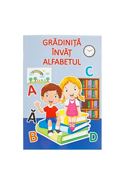 BAMI NETWORK Carte educativa scriere litere copii gradinita 24 pagini