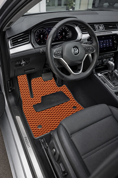 8D EVA PASPAS Volkswagen Oto Paspas Araba Paspası Kolay Temizlenebilir EVA Taba