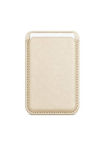 n noppax Micro Woven Wallet Leather Card Holder with Magsafe for iPhone