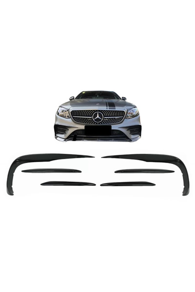 tuningset Αεροδυναμικά πτερύγια/σπλίτερ εμπρόσθιου προφυλακτήρα κατάλληλα για...