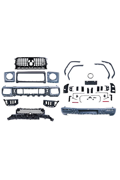 tuningset Πλήρες κιτ αμαξώματος κατάλληλο για Mercedes G-Class W463 Facelift ...